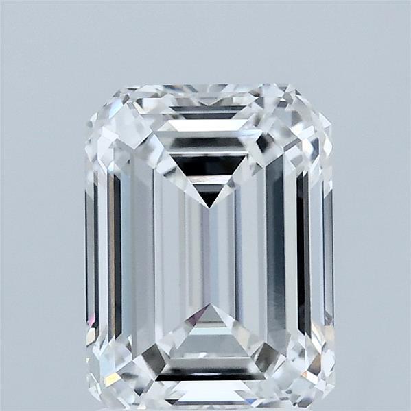 1.86 Carat Emerald Shaped, Ideal Cut, E Color, VVS2 Clarity, IGI Certified Lab Grown Diamond