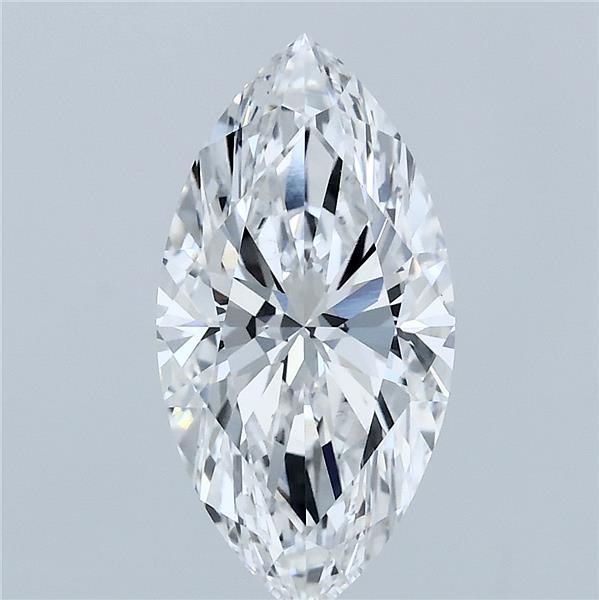 2.32 Carat Marquise Shaped, Ideal Cut, E Color, VS1 Clarity, IGI Certified Lab Grown Diamond