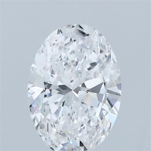 0.82 Carat Oval Shaped, Excellent Cut, D Color, VVS2 Clarity, IGI Certified Lab Grown Diamond