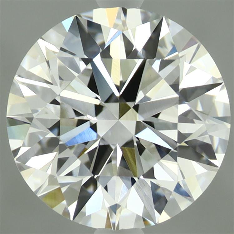 2.86 Carat Round Shaped, Ideal Cut, E Color, VVS2 Clarity, IGI Certified Lab Grown Diamond