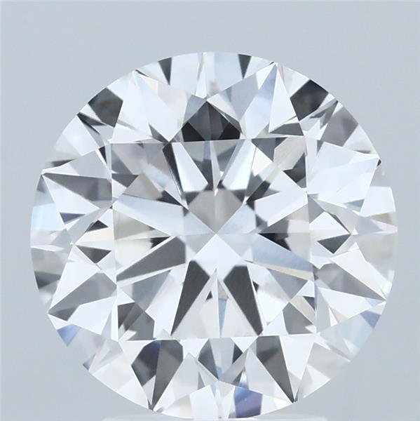 3.50 Carat Round Shaped, Excellent Cut, D Color, VVS2 Clarity, IGI Certified Lab Grown Diamond