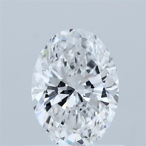 0.72 Carat Oval Shaped, Excellent Cut, D Color, VVS2 Clarity, IGI Certified Lab Grown Diamond