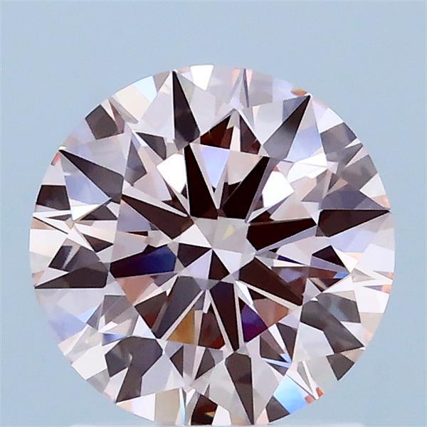 1.40 Carat Round Shaped, Ideal Cut, FANCY INTENSE PINK Color, VVS2 Clarity, IGI Certified Lab Grown Diamond