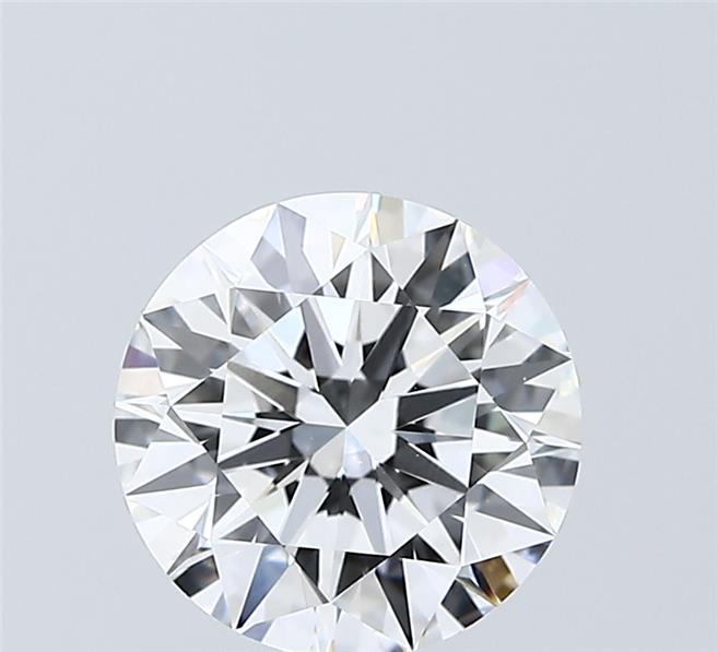 2.05 Carat Round Shaped, Ideal Cut, D Color, VVS2 Clarity, IGI Certified Lab Grown Diamond