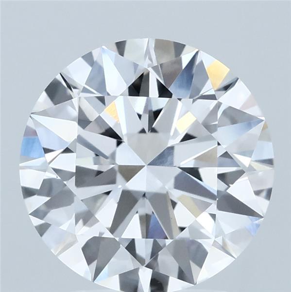 3.01 Carat Round Shaped, Ideal Cut, E Color, VVS2 Clarity, IGI Certified Lab Grown Diamond