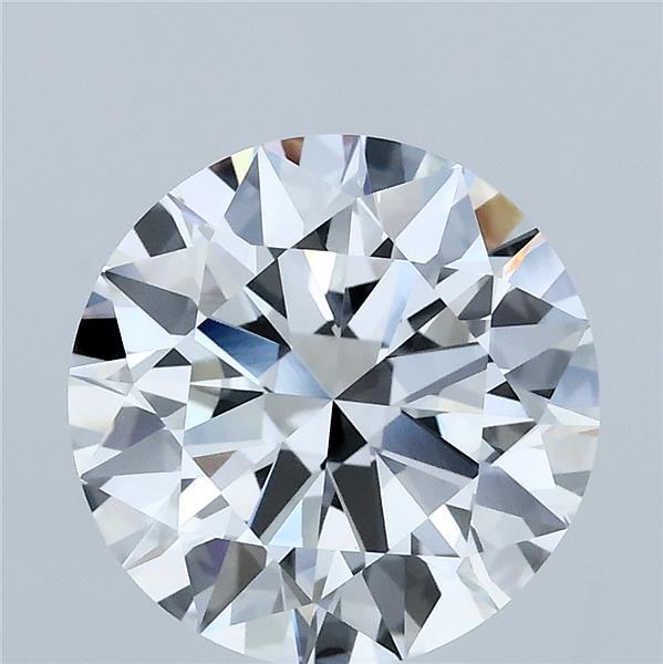 3.23 Carat Round Shaped, Ideal Cut, D Color, VVS2 Clarity, IGI Certified Lab Grown Diamond