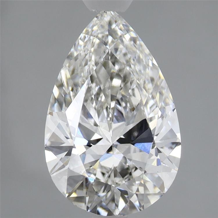 1.86 Carat Pear Shaped, Ideal Cut, G Color, VS1 Clarity, IGI Certified Lab Grown Diamond