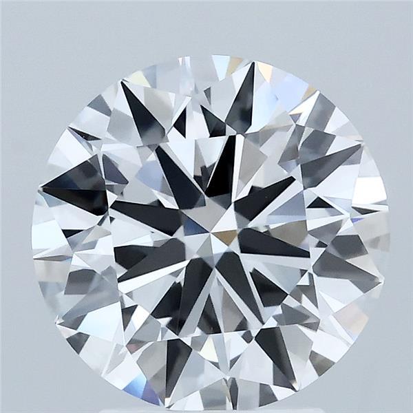 3.04 Carat Round Shaped, Ideal Cut, E Color, VVS1 Clarity, IGI Certified Lab Grown Diamond