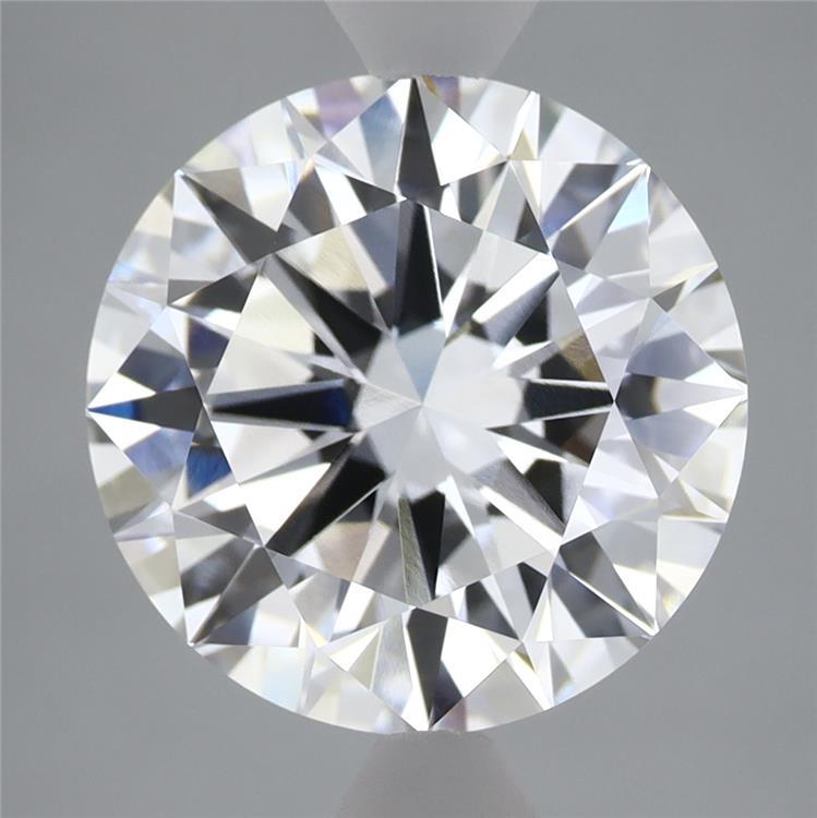 4.81 Carat Round Shaped, Excellent Cut, D Color, VVS2 Clarity, IGI Certified Lab Grown Diamond