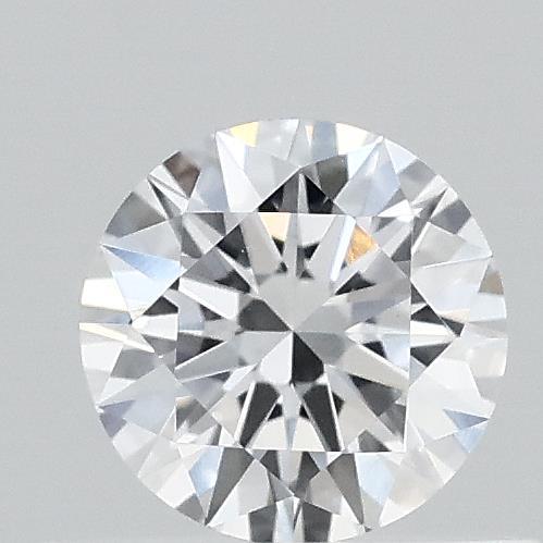 0.41 Carat Round Shaped, Excellent Cut, D Color, VVS2 Clarity, IGI Certified Lab Grown Diamond