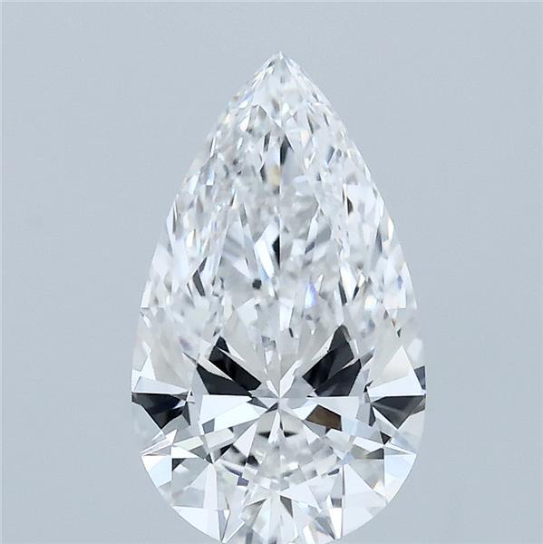 1.60 Carat Pear Shaped, Ideal Cut, E Color, VVS2 Clarity, IGI Certified Lab Grown Diamond