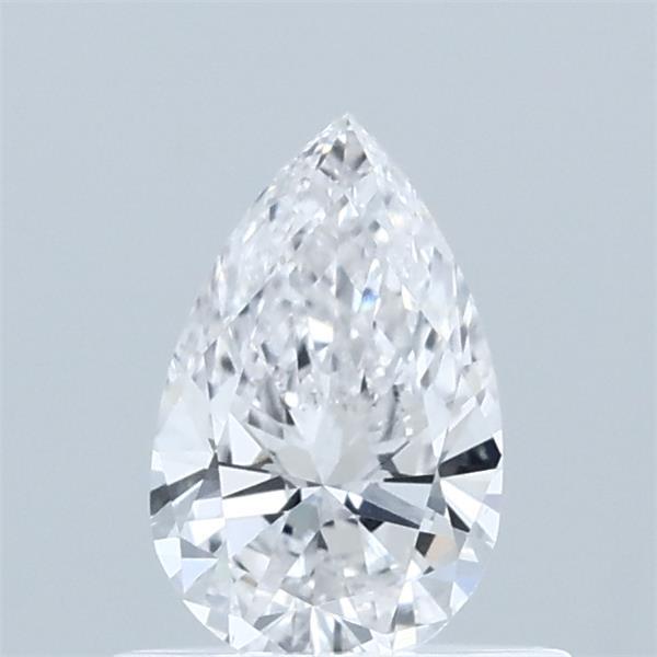 0.52 Carat Pear Shaped, Ideal Cut, E Color, VVS2 Clarity, IGI Certified Lab Grown Diamond
