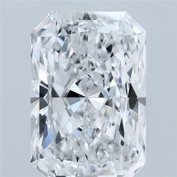 3.03 Carat Radiant Shaped, Ideal Cut, D Color, VVS2 Clarity, IGI Certified Lab Grown Diamond