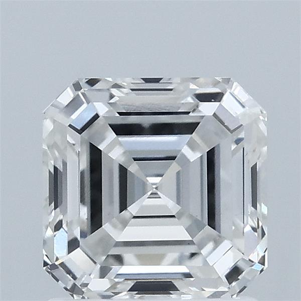 1.50 Carat Asscher Shaped, Ideal Cut, F Color, VS1 Clarity, IGI Certified Lab Grown Diamond