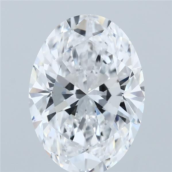 3.57 Carat Oval Shaped, Ideal Cut, D Color, VS1 Clarity, IGI Certified Lab Grown Diamond