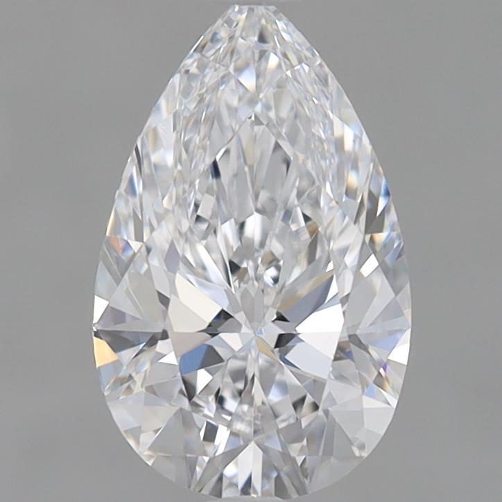0.99 Carat Pear Shaped, Excellent Cut, D Color, VVS2 Clarity, IGI Certified Lab Grown Diamond