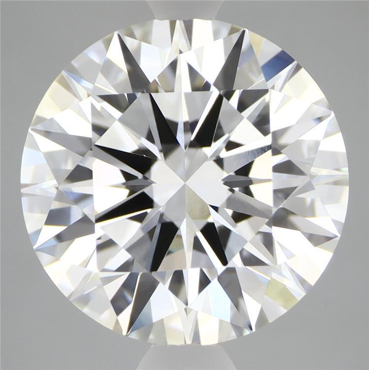 5.91 Carat Round Shaped, Excellent Cut, E Color, VVS2 Clarity, IGI Certified Lab Grown Diamond