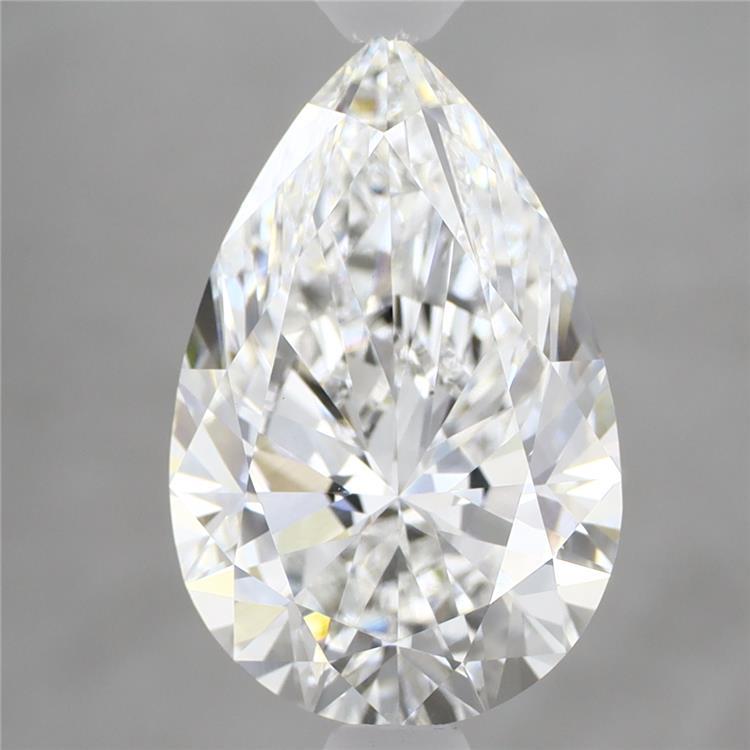 4.09 Carat Pear Shaped, Ideal Cut, D Color, VVS2 Clarity, IGI Certified Lab Grown Diamond