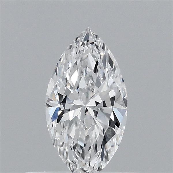 0.43 Carat Marquise Shaped, Ideal Cut, D Color, VVS2 Clarity, IGI Certified Lab Grown Diamond