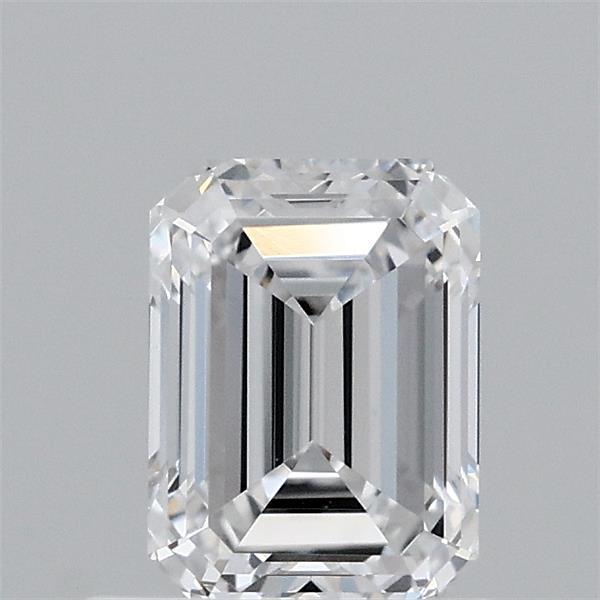 0.92 Carat Emerald Shaped, Ideal Cut, D Color, VVS1 Clarity, IGI Certified Lab Grown Diamond