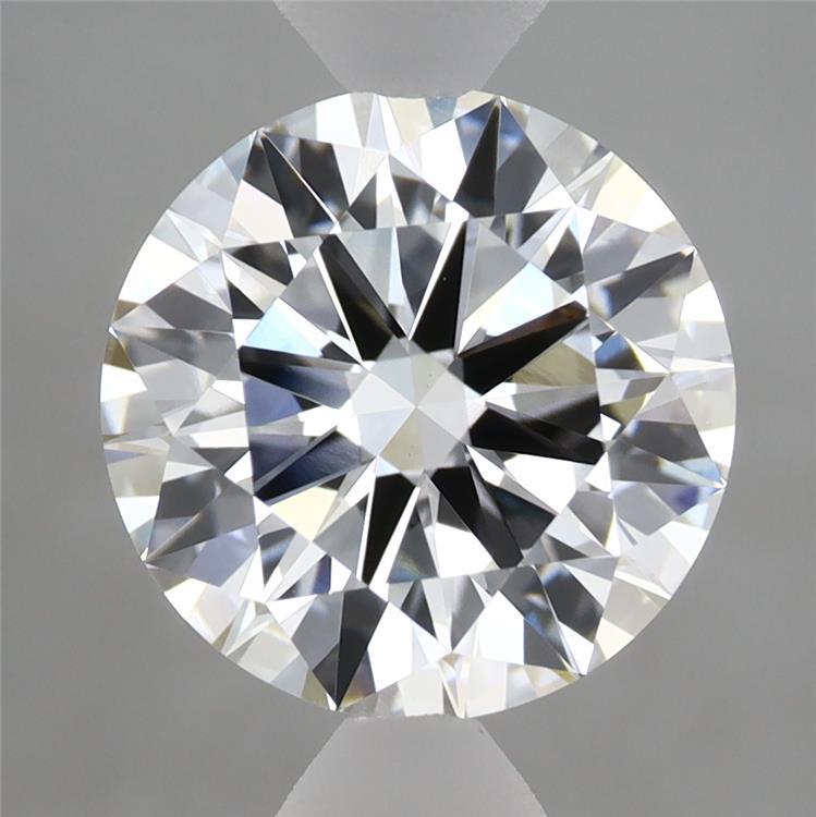 2.71 Carat Round Shaped, Ideal Cut, E Color, VVS2 Clarity, IGI Certified Lab Grown Diamond