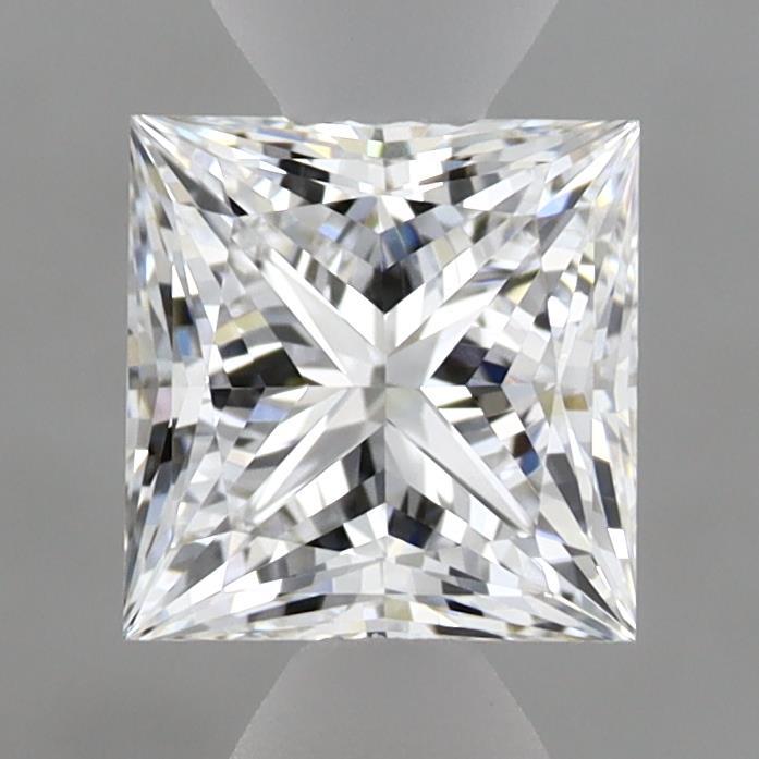 1.35 Carat Princess Shaped, Ideal Cut, D Color, VVS2 Clarity, IGI Certified Lab Grown Diamond