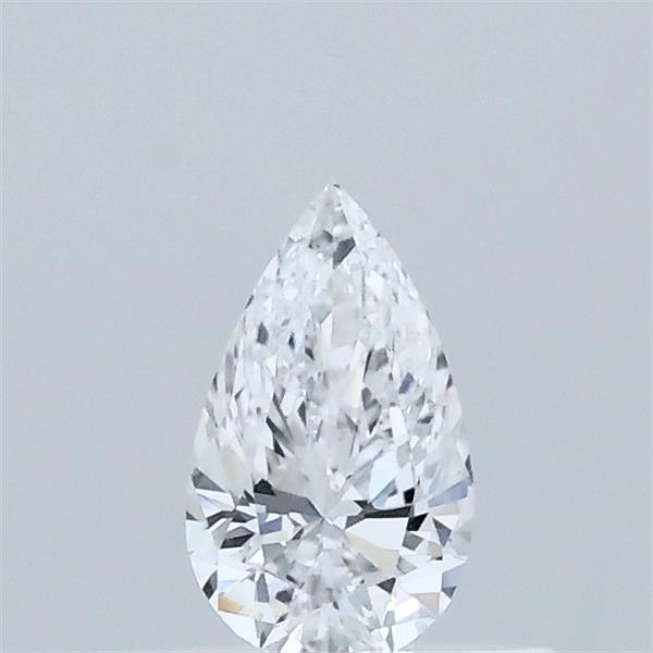 0.32 Carat Pear Shaped, Ideal Cut, D Color, VVS2 Clarity, IGI Certified Lab Grown Diamond