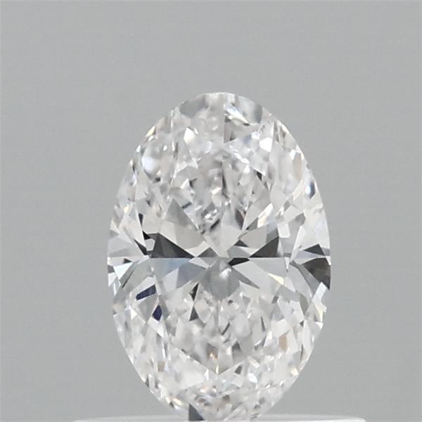 0.54 Carat Oval Shaped, Ideal Cut, D Color, VVS2 Clarity, IGI Certified Lab Grown Diamond