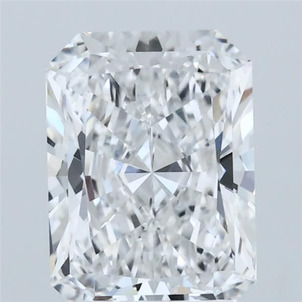 2.06 Carat Radiant Shaped, Ideal Cut, D Color, VVS2 Clarity, IGI Certified Lab Grown Diamond