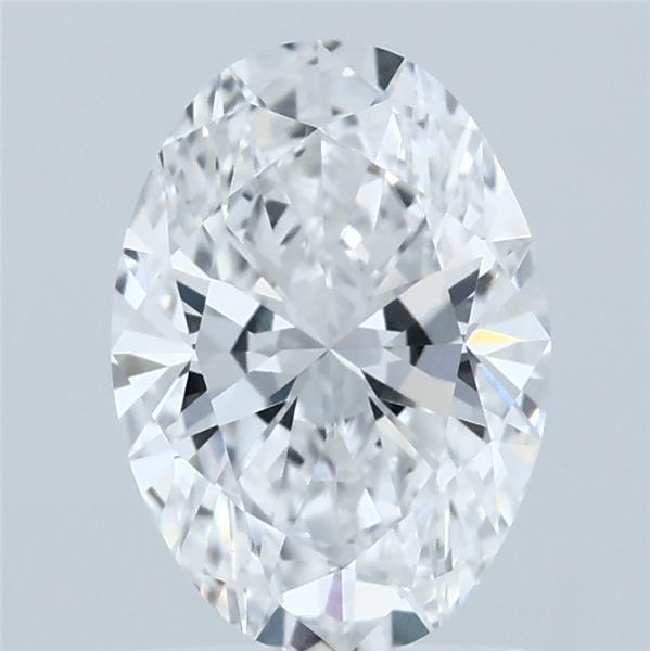 1.52 Carat Oval Shaped, Ideal Cut, D Color, VVS2 Clarity, IGI Certified Lab Grown Diamond