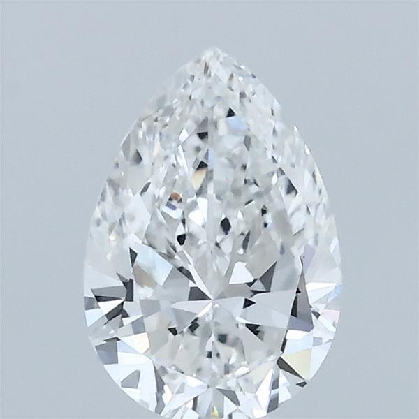 1.00 Carat Pear Shaped, Very Good Cut, E Color, VVS1 Clarity, IGI Certified Lab Grown Diamond