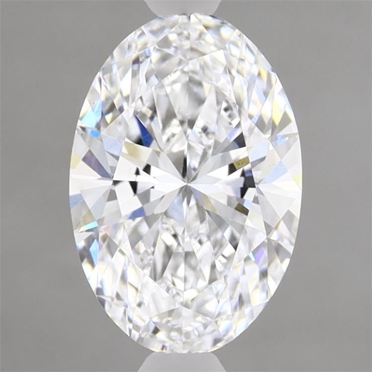 1.40 Carat Oval Shaped, Ideal Cut, D Color, VS1 Clarity, IGI Certified Lab Grown Diamond
