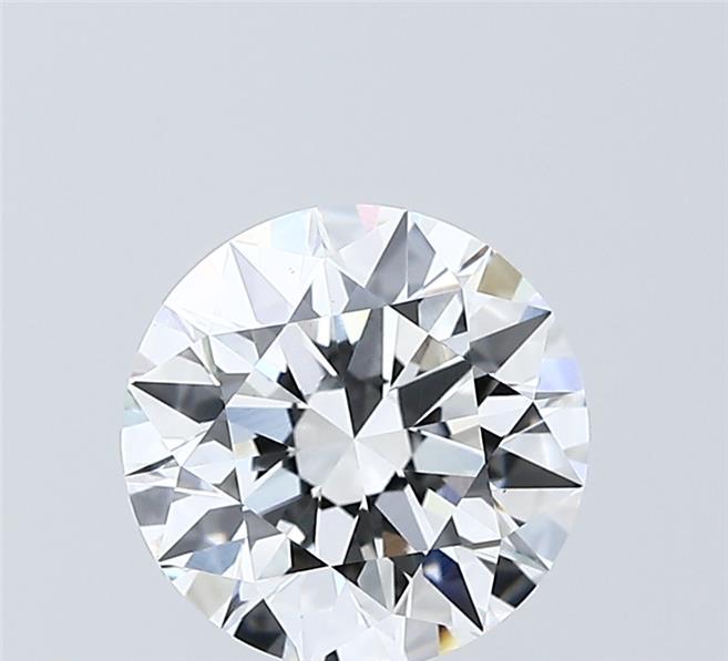 2.00 Carat Round Shaped, Excellent Cut, D Color, VS1 Clarity, IGI Certified Lab Grown Diamond