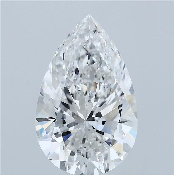 3.00 Carat Pear Shaped, Ideal Cut, E Color, VS2 Clarity, IGI Certified Lab Grown Diamond
