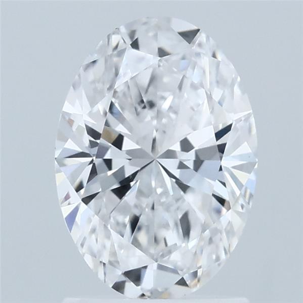 1.50 Carat Oval Shaped, Ideal Cut, D Color, VVS2 Clarity, IGI Certified Lab Grown Diamond
