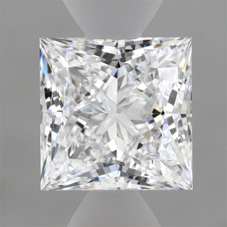 1.51 Carat Princess Shaped, Ideal Cut, D Color, VVS1 Clarity, IGI Certified Lab Grown Diamond