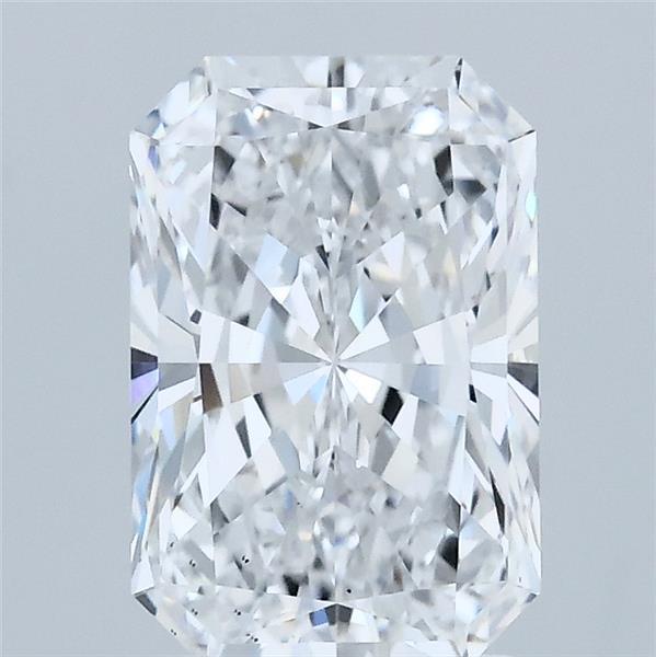 2.03 Carat Radiant Shaped, Ideal Cut, D Color, VS2 Clarity, IGI Certified Lab Grown Diamond