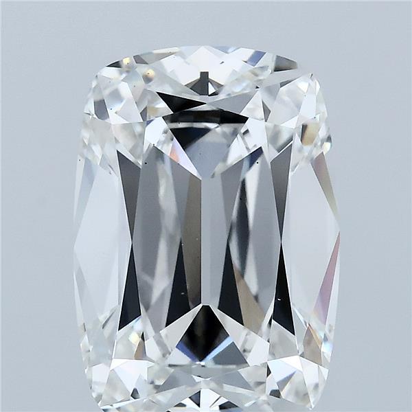 5.09 Carat Cushion Shaped, Ideal Cut, F Color, VS2 Clarity, IGI Certified Lab Grown Diamond