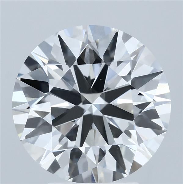 4.00 Carat Round Shaped, Ideal Cut, F Color, VS2 Clarity, IGI Certified Lab Grown Diamond