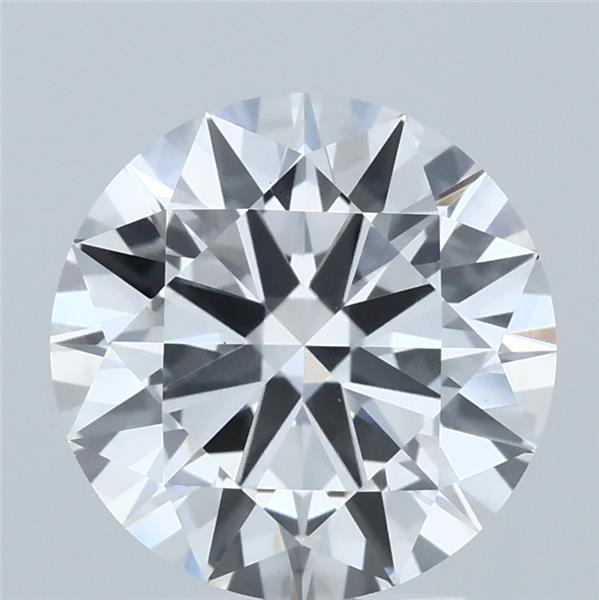 3.00 Carat Round Shaped, Excellent Cut, E Color, VS1 Clarity, IGI Certified Lab Grown Diamond