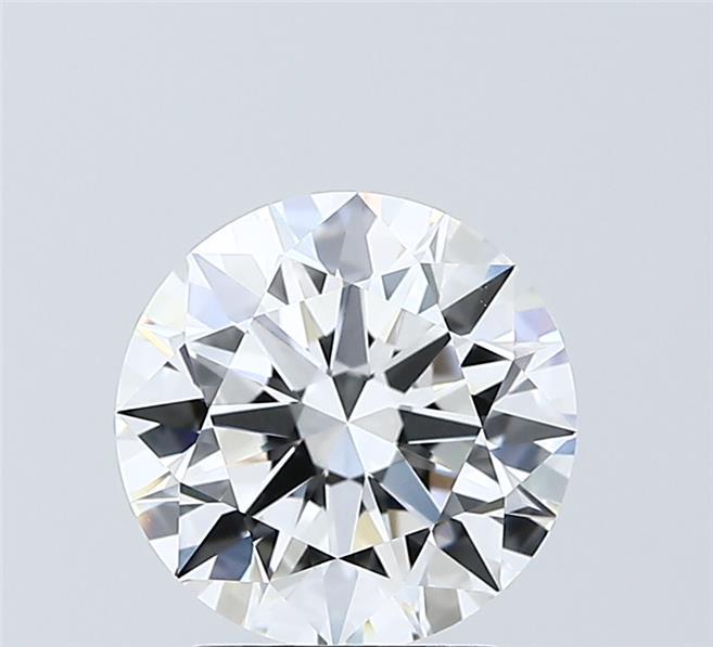 2.02 Carat Round Shaped, Ideal Cut, D Color, VVS2 Clarity, IGI Certified Lab Grown Diamond
