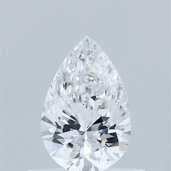 0.50 Carat Pear Shaped, Ideal Cut, D Color, VVS2 Clarity, IGI Certified Lab Grown Diamond