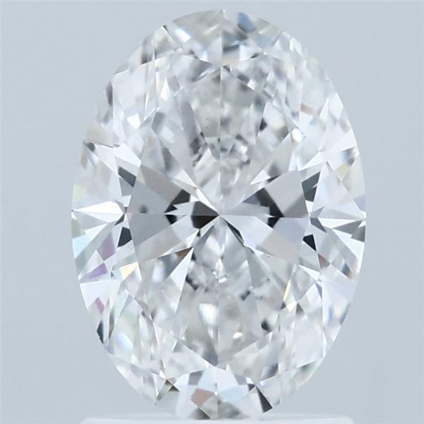 1.50 Carat Oval Shaped, Ideal Cut, E Color, VVS2 Clarity, IGI Certified Lab Grown Diamond