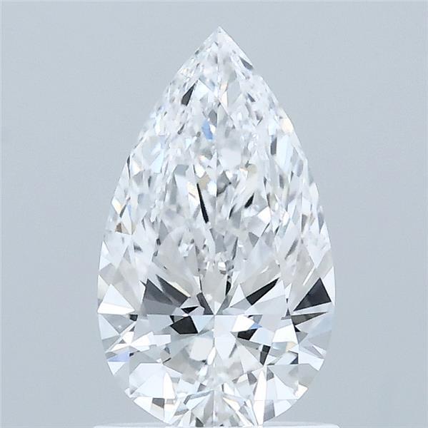 1.06 Carat Pear Shaped, Ideal Cut, E Color, VVS2 Clarity, IGI Certified Lab Grown Diamond