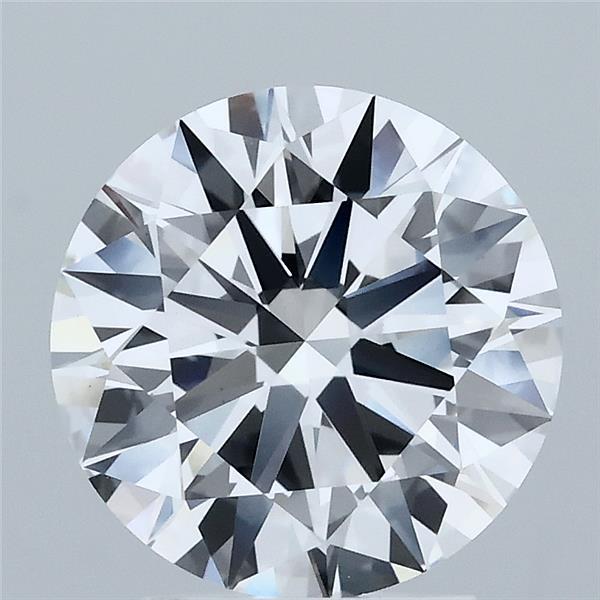 2.75 Carat Round Shaped, Ideal Cut, E Color, VS1 Clarity, IGI Certified Lab Grown Diamond
