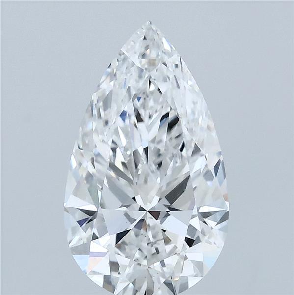 1.81 Carat Pear Shaped, Ideal Cut, E Color, VS1 Clarity, IGI Certified Lab Grown Diamond
