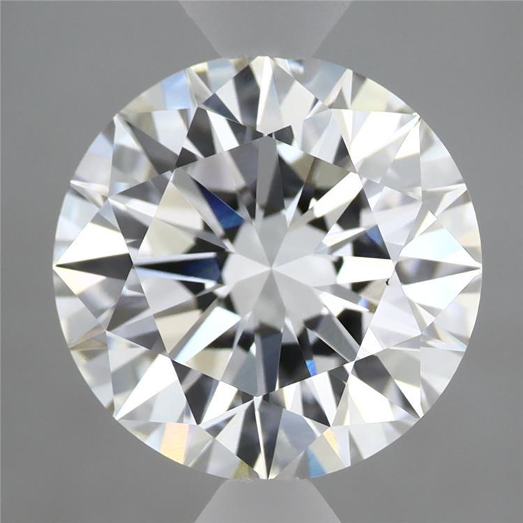 3.36 Carat Round Shaped, Excellent Cut, E Color, VVS2 Clarity, IGI Certified Lab Grown Diamond