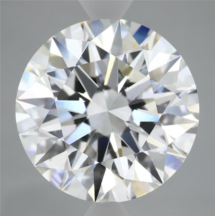 5.69 Carat Round Shaped, Ideal Cut, E Color, VVS2 Clarity, IGI Certified Lab Grown Diamond