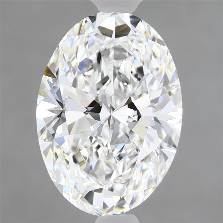 2.06 Carat Oval Shaped, Ideal Cut, D Color, VVS2 Clarity, IGI Certified Lab Grown Diamond