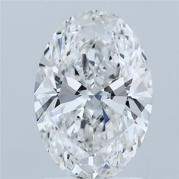 1.96 Carat Oval Shaped, Ideal Cut, E Color, VVS2 Clarity, IGI Certified Lab Grown Diamond